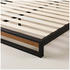 Zinus Ironline Metal & Wood Bed Frame Queen AU-IRPBH-Q image NaN