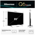 Hisense 85 Inch Q6QAU 4K Smart QLED TV 85Q6QAU [2025] image NaN