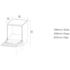 Artusi 60cm Freestanding Dishwasher Matte Black ADW5009MB image NaN