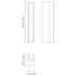 CTO Lighting Artes 300 Wall Light - Bronze ARTCW3BZHA image NaN
