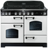 Falcon 110cm Classic Deluxe  Freestanding Induction Oven/Stove White - Special Order CDL110EIWHCH image NaN