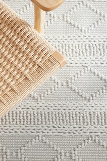 Rug Culture Maison Oversize White & Natural Rug 400X300CM - MSN-ZOE-400X300 hero image