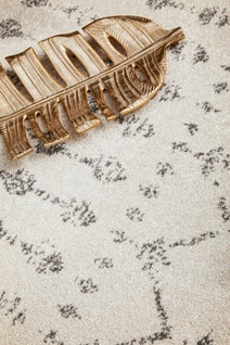 Rug Culture Chrome Medium Silver & Off White Rug 230X160CM - CRO-ELS-SIL-230X160 hero image