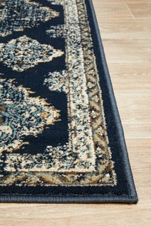 Rug Culture Oxford Extra Large Navy Rug 330X240CM - OXF-434-NAV-330X240 hero image