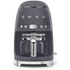Smeg 50s Retro Style Drip Filter Coffee Machine Slate Grey DCF02GRAU image NaN