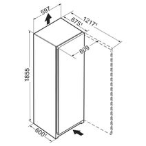 Liebherr 278L Upright Freezer with SuperFrost and VarioSpace SFNSDH5227 hero image