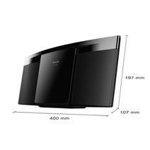 Panasonic SC-HC200GN-K Micro CD Hi-Fi System with Bluetooth hero image