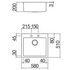 Barazza 1LUN61 Single Bowl Sink image NaN