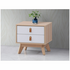 Ostro Riley Bedside Table Light Oak AOF-RBT016 image NaN
