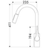 Hansgrohe Cento Variarc XL Pull Out Spray Kitchen Mixer Tap 14803003  image NaN
