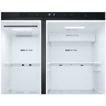 LG 664L Side by Side Refrigerator Matte Black GS-B599MBL hero image