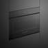 Fisher & Paykel 60cm Series 9 Minimal Handleless Compact Combi-Microwave Oven Black Glass OM60NMTNB1 image NaN