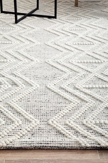 Rug Culture Maison Oversize Off White & Black Rug 400X300CM - MSN-CLARA-400X300 hero image