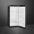 Smeg 270L 50's Retro Style Aesthetic Upright Fridge Black Velvet FAB28RDBLV3 image NaN