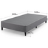 Zinus Keenan King Single Fabric Dark Grey Ensemble Bed Base AU-BSLB-DG-KS image NaN