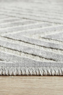 Rug Culture York Large Silver Rug 400X80CM - YRK-CIND-SIL-400X80 hero image