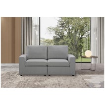 Ostro Athena 2 Seater Couch Beige 27005000 hero image