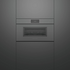 Fisher & Paykel Series 9 76cm Minimal Handleless Compact Combi-Microwave Oven Grey OM76NMUNG3 image NaN