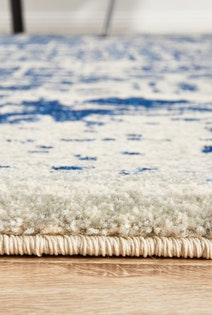 Rug Culture Evoke Medium White Navy Rug 230X160CM - EVO253WNAV230X160 hero image
