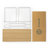 Zinus Jennifer 160cm Modern Office Desk White AU-DT-6324W image NaN