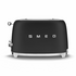 Smeg Retro 50's Style 2 Slice Toaster Matte Black TSF01BLMAU image NaN