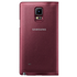 Samsung Galaxy Note 4 LED Flip Wallet - Plum Red EF-NN910BREGWW image NaN