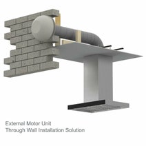 Whispair X5V09S5.EP 90cm Vienna Canopy Rangehood with Pro External Remote Motor hero image