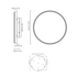 CTO Lighting Anvers Large Wall or Ceiling Rose - Bronze ACCGENCWOLBZ image NaN