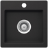 Abey Schock Virtus Single Bowl Bar Sink - Onyx VN-100XSB image NaN