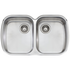Oliveri Monet Double Bowl Sink and London Chrome Pull Out Tap Pack LON580FCR-PMO70U image NaN