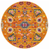 Rug Culture Babylon Small Rust Rug 150X150CM - BLN-210-RUST-150X150 image NaN