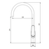 Oliveri Verona Goose Neck Mixer Tap Brushed Nickel VA306502BN image NaN