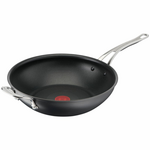 Tefal 30cm Jamie Oliver Cook's Classics Induction Non-Stick Hard Anodised Wok H9128844 hero image