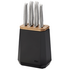 Furi Pro Stone Knife Block Set Midnight Five Piece 41500 image NaN