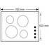 Arc CKS70 70cm Ceramic Cooktop image NaN