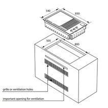 Artusi 80cm Built-In Gas BBQ ABBQM2 hero image