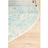 Rug Culture Evoke Small White Blue Rug 150X150CM - EVO-253-WBLU-150X150 image NaN