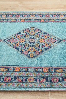 Rug Culture Eternal Large Blue Rug 400X80CM - ETN-910-BLU-400X80 hero image