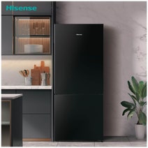 Hisense 417L Bottom Mount Fridge Charcoal HRBM419B hero image
