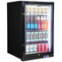 Schmick 164L Under Bench Black Heated Glass Alfresco Bar Fridge SK146R-B-HD image NaN