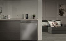 LG 14 Place QuadWash Dishwasher in Platinum Steel Finish XD5B14PS hero image