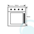 Westinghouse WVES613W-L 60cm Electric Built-In Oven image NaN