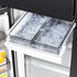 Hisense 640L PureFlex Quad Door Refrigerator with Non-Plumbed Ice and Water Dispenser Dark Stainless Steel  HRCD640TBW image NaN