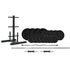Cortex 90KG Endurashell Barbell Weight Set With Weight Tree CSST-WPSECSET-B image NaN