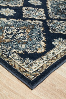 Rug Culture Oxford Extra Large Navy Rug 330X240CM - OXF-434-NAV-330X240 hero image