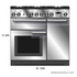 Falcon 110cm Nexus Freestanding Dual Fuel Oven/Stove Stainless Steel and Nickel NEX110DFSS-CH image NaN