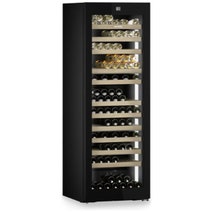 Liebherr Vinidor Selection 182 Bottle WPgbh 7473 Freestanding Multi Zone Wine Fridge Black Steel WPGBH7473 hero image