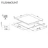 Smeg 75cm Linea Aesthetic Natural Gas Cooktop PXL675LAU image NaN