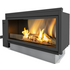 Planika PUFLM Pure Flame Bio-Ethanol Built-In Fireplace in Casing and with Logs and Mesh image NaN