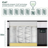 Zinus Double Mattress Support iCoil Pocket Spring Eurotop AU-MSSBOPZC-12D image NaN